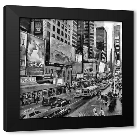 My lovely New York III Black Modern Wood Framed Art Print by Medeiros, Celito