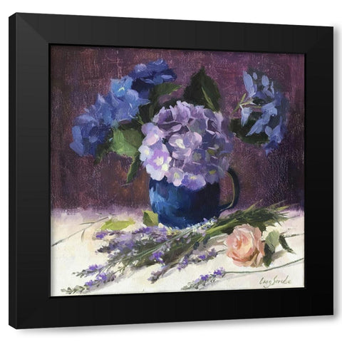 The Memory of Summer Black Modern Wood Framed Art Print with Double Matting by Strube, Ling