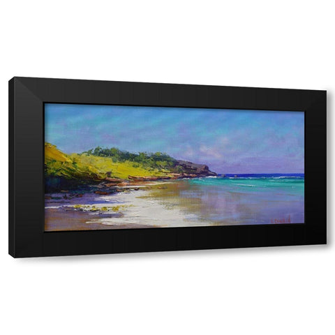 Beach Colours Black Modern Wood Framed Art Print with Double Matting by Gercken, Graham