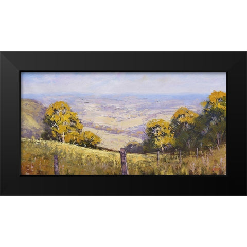 Summer Haze Australia Black Modern Wood Framed Art Print by Gercken, Graham