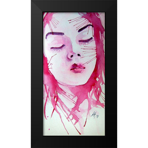 Dreamer Black Modern Wood Framed Art Print by Kovacs, Anna Brigite