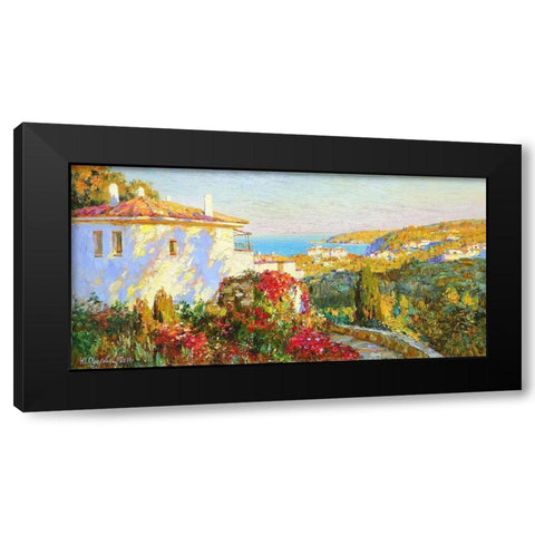 Kadakes Black Modern Wood Framed Art Print with Double Matting by Obuchovsky, Yury