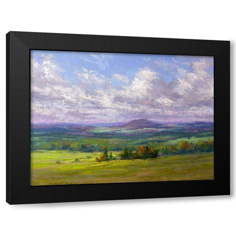 Cloud Shadows I Black Modern Wood Framed Art Print with Double Matting by Chaney, Alan