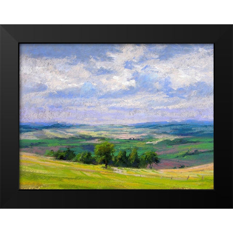 Cloud Shadows II Black Modern Wood Framed Art Print by Chaney, Alan