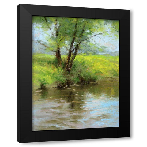Early Spring Black Modern Wood Framed Art Print by Chaney, Alan