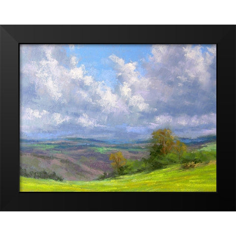 A Spring Day Black Modern Wood Framed Art Print by Chaney, Alan