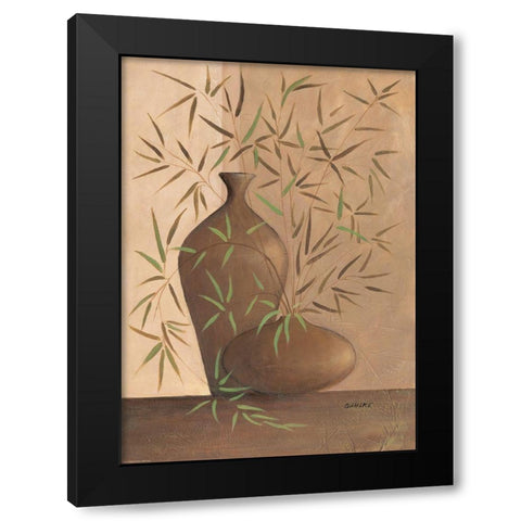 Modern Colours VI Black Modern Wood Framed Art Print with Double Matting by Dahlke, Izabella