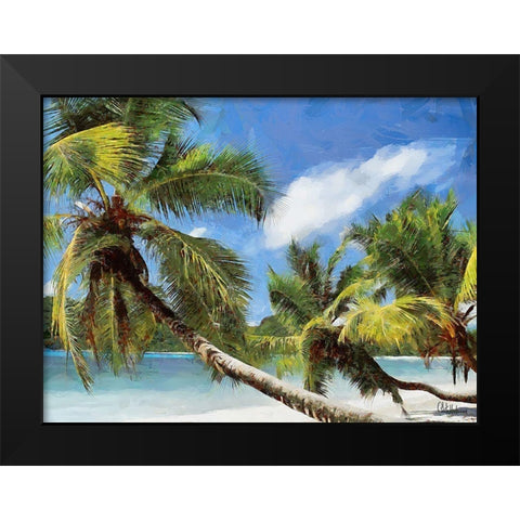 Everyone Loves Palm Trees XI Black Modern Wood Framed Art Print by Medeiros, Celito