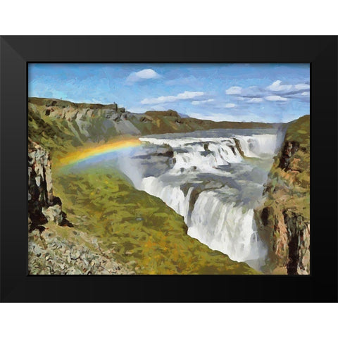 Iceland Trip II Black Modern Wood Framed Art Print by Medeiros, Celito