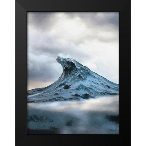 Rocky Nature XI Black Modern Wood Framed Art Print by Medeiros, Celito