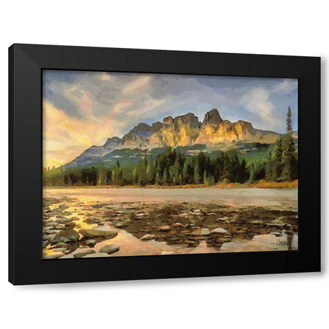 Jasper National Park  Black Modern Wood Framed Art Print by Medeiros, Celito