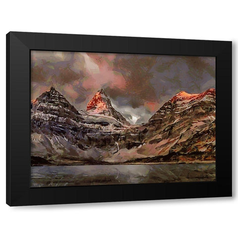 Jasper National Park VI Black Modern Wood Framed Art Print with Double Matting by Medeiros, Celito