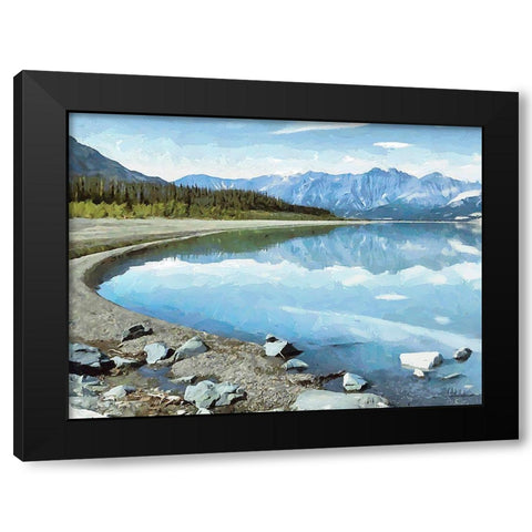 Jasper National Park VII Black Modern Wood Framed Art Print with Double Matting by Medeiros, Celito