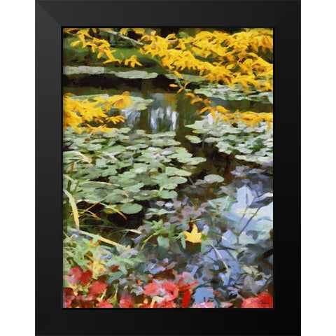 Nature in Brazil I Black Modern Wood Framed Art Print by Medeiros, Celito