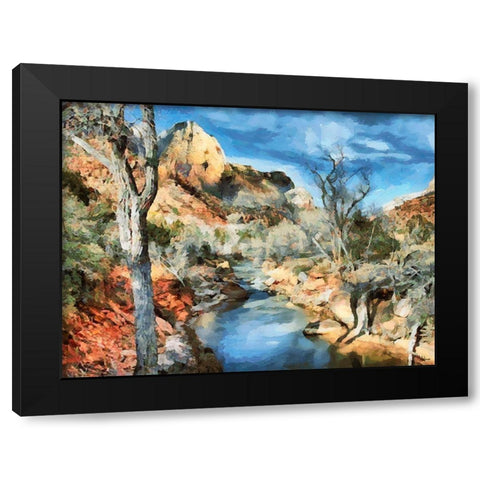 Great National Parks VII Black Modern Wood Framed Art Print with Double Matting by Medeiros, Celito