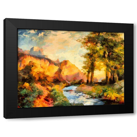 Great National Parks VIII Black Modern Wood Framed Art Print with Double Matting by Medeiros, Celito
