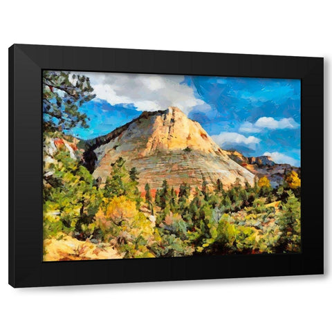 Great National Parks XIII Black Modern Wood Framed Art Print with Double Matting by Medeiros, Celito