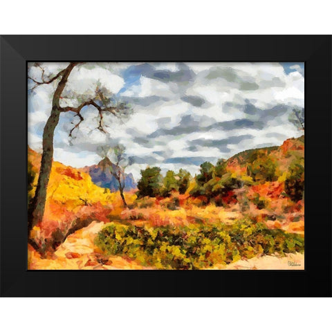 Great National Parks XIV Black Modern Wood Framed Art Print by Medeiros, Celito