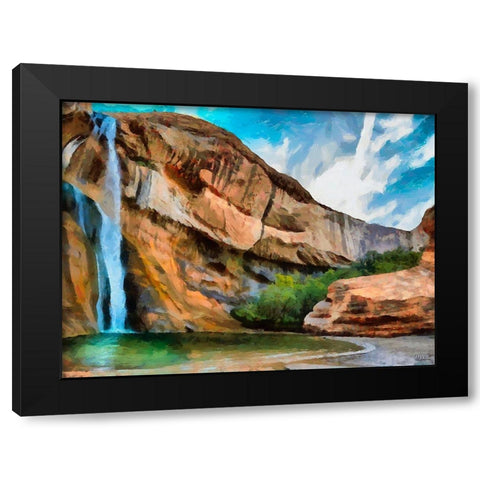 Beauty of Rocks XIII Black Modern Wood Framed Art Print by Medeiros, Celito