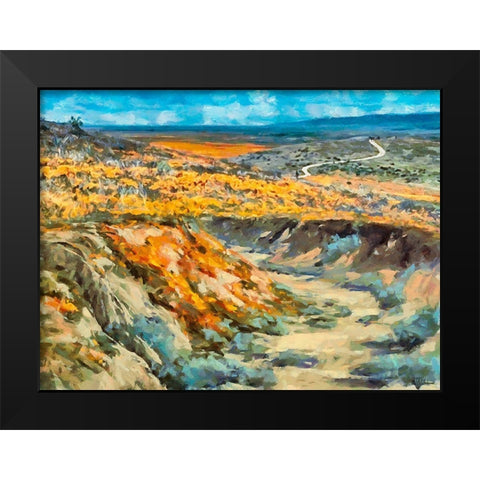 Beauty of Rocks XVII Black Modern Wood Framed Art Print by Medeiros, Celito