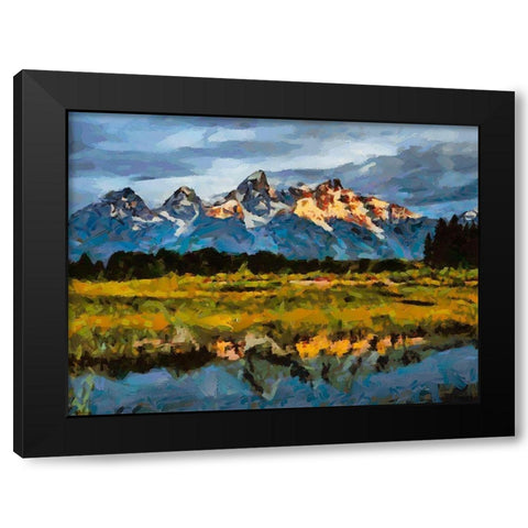 Great National Parks VI Black Modern Wood Framed Art Print with Double Matting by Medeiros, Celito