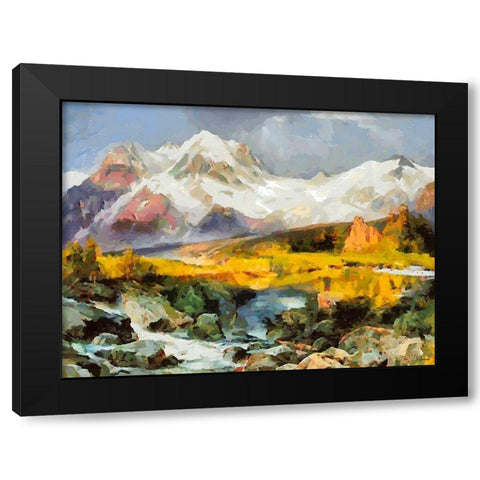 Great National Parks VIII Black Modern Wood Framed Art Print with Double Matting by Medeiros, Celito