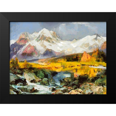 Great National Parks VIII Black Modern Wood Framed Art Print by Medeiros, Celito