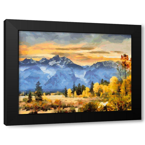 Great National Parks IX Black Modern Wood Framed Art Print with Double Matting by Medeiros, Celito