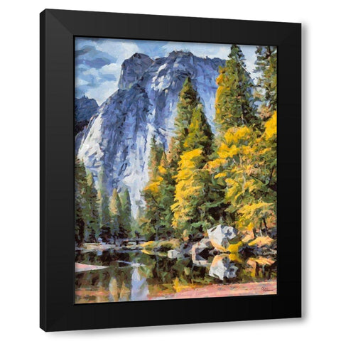 Great National Parks XI Black Modern Wood Framed Art Print with Double Matting by Medeiros, Celito
