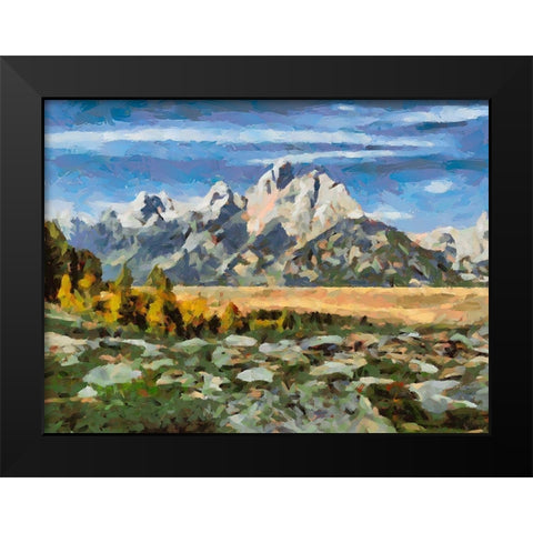 Great National Parks XIV Black Modern Wood Framed Art Print by Medeiros, Celito