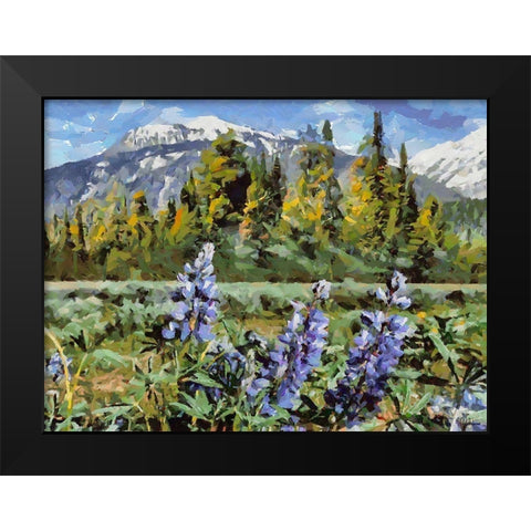 Great National Parks XV Black Modern Wood Framed Art Print by Medeiros, Celito