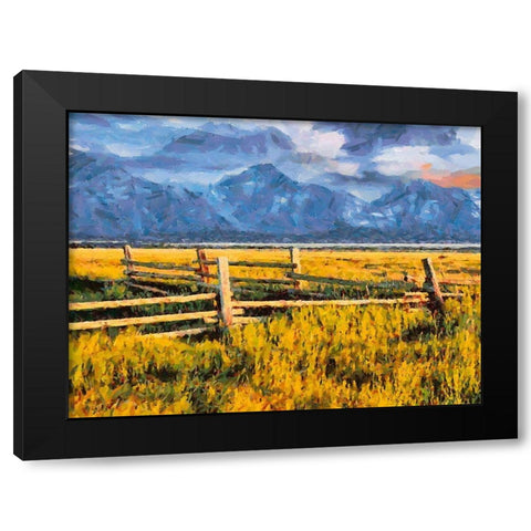 Great National Parks XVII Black Modern Wood Framed Art Print by Medeiros, Celito