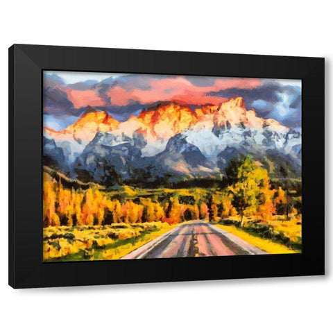 Great National Parks XVIII Black Modern Wood Framed Art Print by Medeiros, Celito