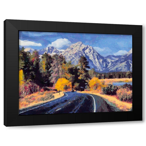 Great National Parks XIX Black Modern Wood Framed Art Print with Double Matting by Medeiros, Celito