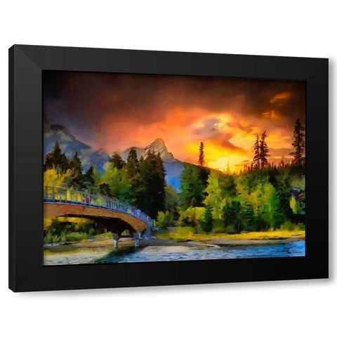 Great National Parks XXIII Black Modern Wood Framed Art Print by Medeiros, Celito