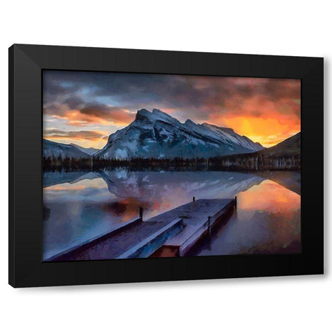 Great National Parks XXIV Black Modern Wood Framed Art Print with Double Matting by Medeiros, Celito