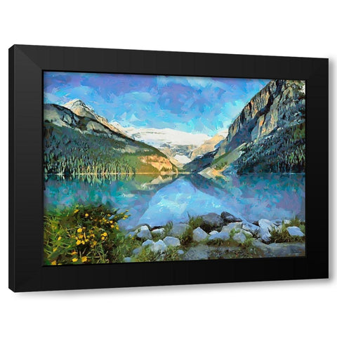 Great National Parks XXVII Black Modern Wood Framed Art Print with Double Matting by Medeiros, Celito