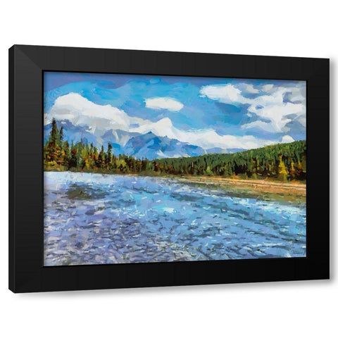Great National Parks XXXIV Black Modern Wood Framed Art Print with Double Matting by Medeiros, Celito