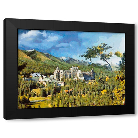 Great National Parks XXXVI Black Modern Wood Framed Art Print by Medeiros, Celito