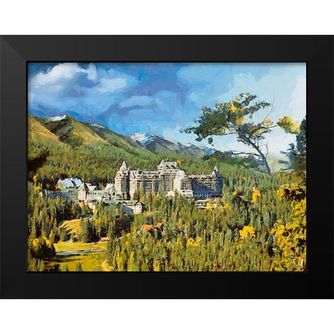 Great National Parks XXXVI Black Modern Wood Framed Art Print by Medeiros, Celito