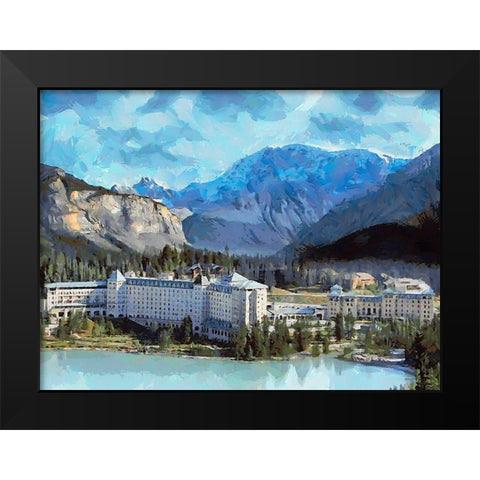 Great National Parks XXXVII Black Modern Wood Framed Art Print by Medeiros, Celito