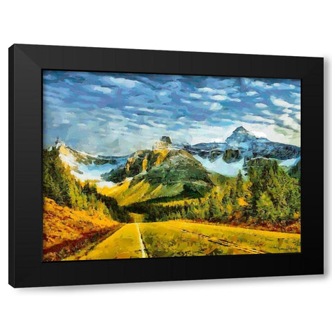 Great National Parks XXXIX Black Modern Wood Framed Art Print with Double Matting by Medeiros, Celito