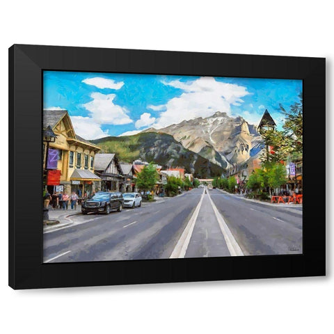 Great National Parks XL Black Modern Wood Framed Art Print by Medeiros, Celito