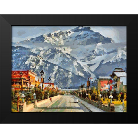 Great National Parks XLI Black Modern Wood Framed Art Print by Medeiros, Celito