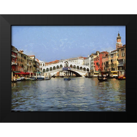 Travel Destination around the World III Black Modern Wood Framed Art Print by Medeiros, Celito