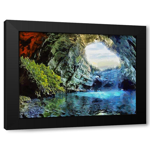 Travel Destination around the World XXXV Black Modern Wood Framed Art Print with Double Matting by Medeiros, Celito