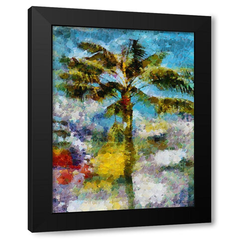 Collectio of Bloomin and Autumn Trees XXXV Black Modern Wood Framed Art Print with Double Matting by Medeiros, Celito