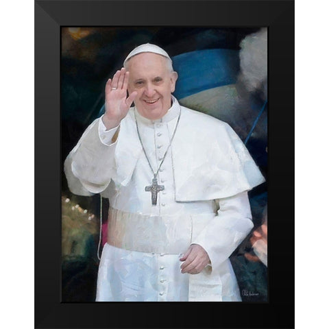 Pop Fransisco I Black Modern Wood Framed Art Print by Medeiros, Celito