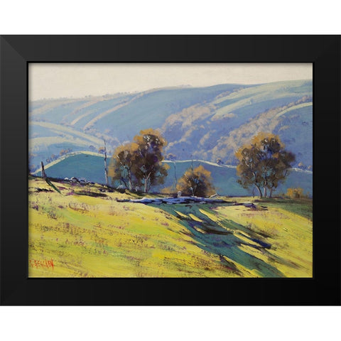 Afternoon Lithgow Black Modern Wood Framed Art Print by Gercken, Graham
