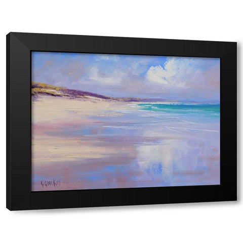 Cloud Reflections Black Modern Wood Framed Art Print by Gercken, Graham